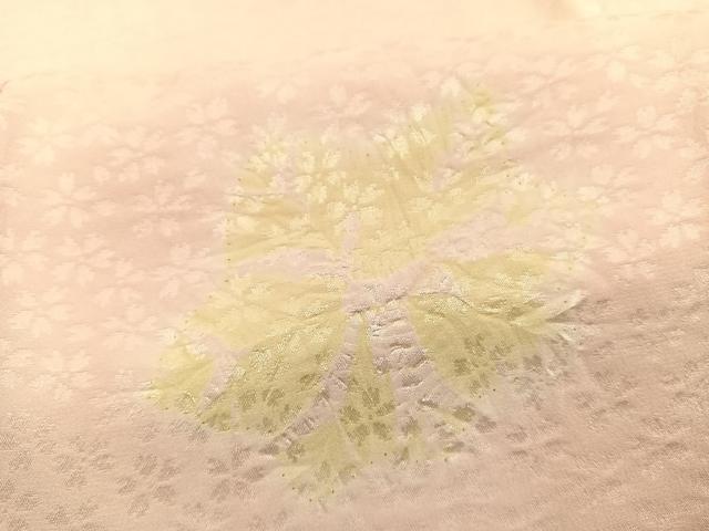 平和屋着物■長襦袢　無双仕立て　絞り　舞花文　伊勢丹扱い　正絹　逸品　BAAX7100hv
