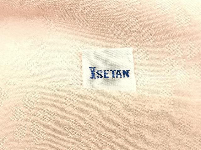 平和屋着物■長襦袢　無双仕立て　絞り　舞花文　伊勢丹扱い　正絹　逸品　BAAX7100hv