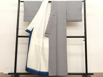 平和屋着物■江戸小紋　鹿の子文様　正絹　逸品　BAAX7103hv