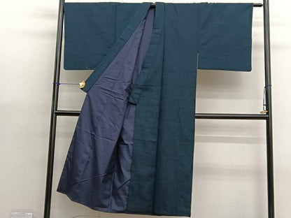 平和屋着物●男性　紬　霞文　正絹　逸品　BAAX7120hv