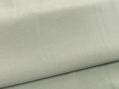 平和屋着物■上質な色無地　白緑色　正絹　逸品　BAAX7122hv