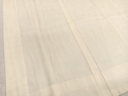 平和屋着物■長襦袢　無双仕立て　立波花地紋　暈し染め　正絹　逸品　BAAX7125hv