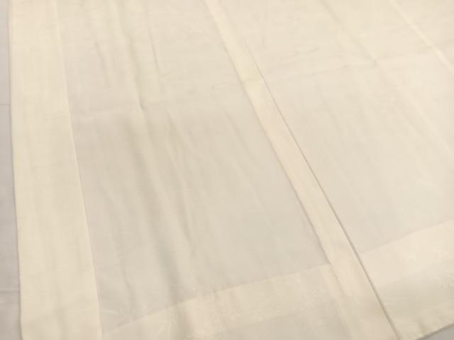 平和屋着物■長襦袢　無双仕立て　立波花地紋　暈し染め　正絹　逸品　BAAX7125hv