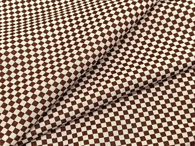 平和屋着物●ファッションブランド　hiromichi nakano　ヒロミチナカノ　小紋　市松文様　洗える着物　BAAX7172hv