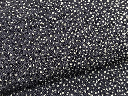 平和屋着物＊夏物　小紋　変わり絽　大小あられ　正絹　逸品　BAAX7203hv