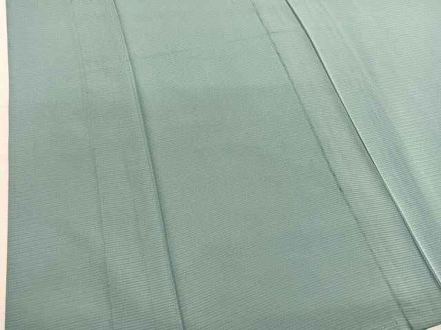 平和屋着物＊夏物　色無地　絽　薄青色　正絹　逸品　BAAX7206hv