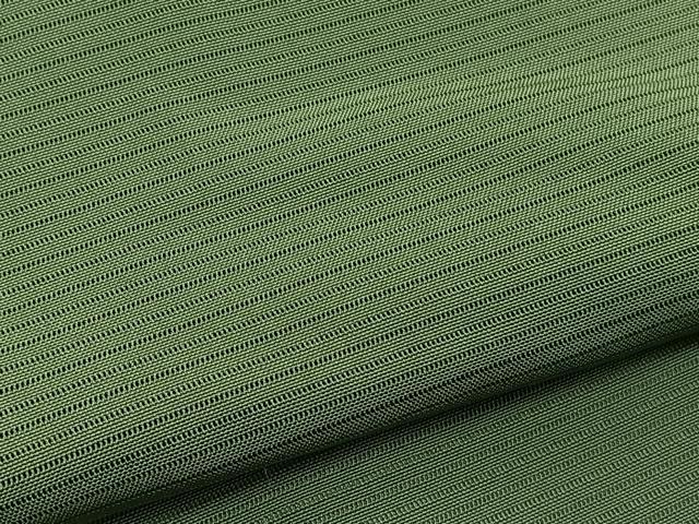 平和屋着物＊夏物　色無地　絽　麹塵色　正絹　逸品　BAAX7210hv