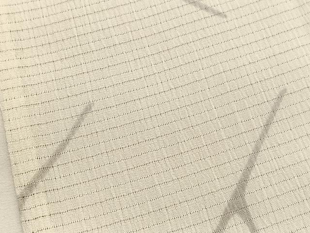 平和屋着物＊夏物　小紋　絽縮緬　石畳文様　暈し染め　洗える着物　BAAX7211hv