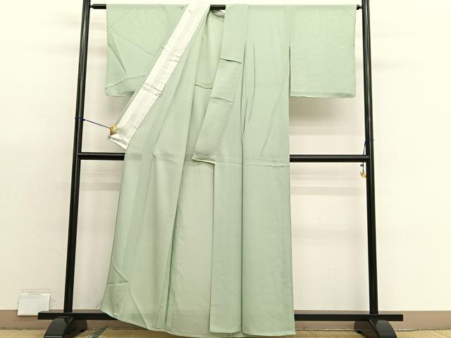 平和屋着物＊夏物　色無地　絽　夏虫色　正絹　逸品　BAAX7212hv