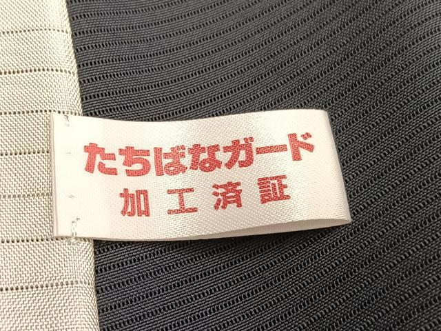 平和屋着物＊夏物　色無地　絽　蝋色　正絹　逸品　BAAX7216hv