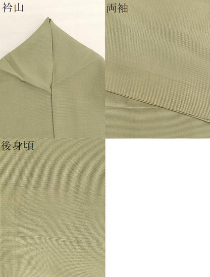 平和屋着物＊夏物　色無地　絽　木蘭色　正絹　逸品　BAAX7218hv