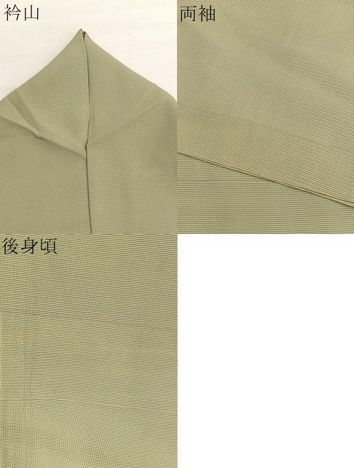 平和屋着物＊夏物　色無地　絽　木蘭色　正絹　逸品　BAAX7218hv