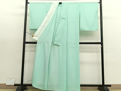 平和屋着物＊夏物　色無地　絽　夏虫色　正絹　逸品　BAAX7220hv