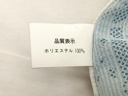 平和屋着物＊夏物　小紋　紗　舞蝶笹竹文　洗える着物　BAAX7227hv