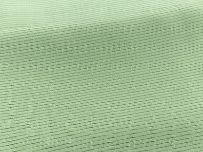 平和屋着物＊夏物　色無地　絽　山葵色　正絹　逸品　BAAX7228hv