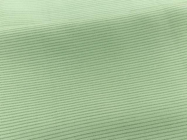平和屋着物＊夏物　色無地　絽　山葵色　正絹　逸品　BAAX7228hv