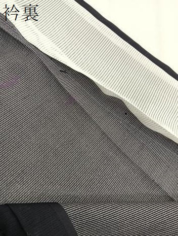 平和屋着物＊夏物　色留訪問着　絽　竹　金彩　洗える着物　BAAX7229hv