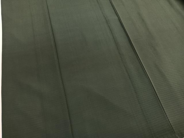 平和屋着物＊夏物　色無地　絽　革色　正絹　逸品　BAAX7234hv