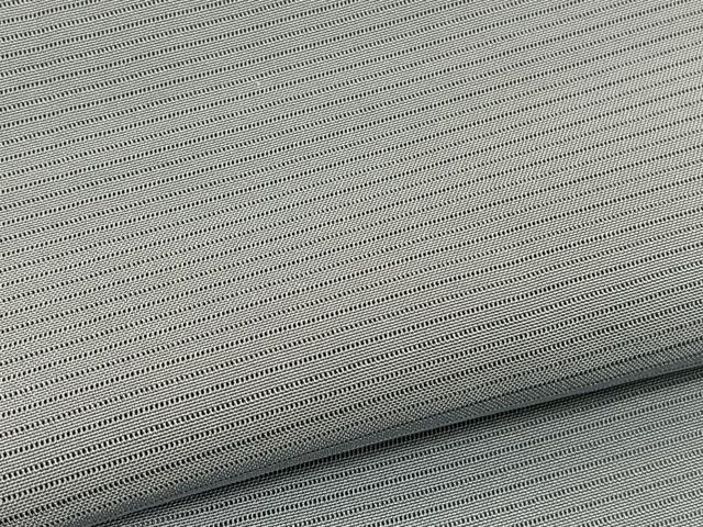 平和屋着物＊夏物　色無地　絽　利休鼠色　正絹　逸品　BAAX7238hv