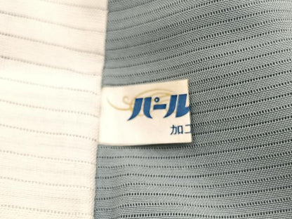 平和屋着物＊夏物　色無地　絽　利休鼠色　正絹　逸品　BAAX7238hv