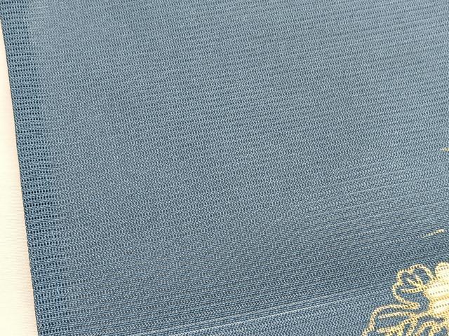 平和屋着物＊夏物　訪問着　絽　色紙花文　暈し染め　金彩　洗える着物　BAAX7255hv