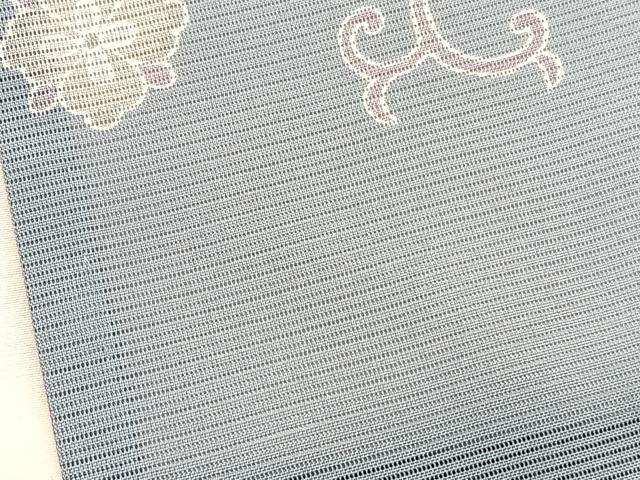 平和屋着物＊夏物　訪問着　絽　更紗花唐草文　暈し染め　金彩　洗える着物　BAAX7270hv