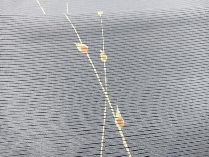 平和屋着物＊夏物　小紋　絽　枝花文　洗える着物　BAAX7272hv