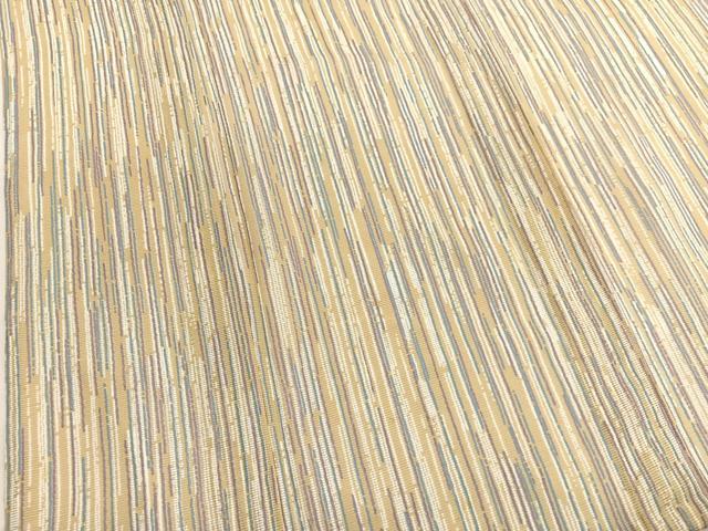 平和屋着物＊夏物　小紋　絽　縞　洗える着物　BAAX7274hv