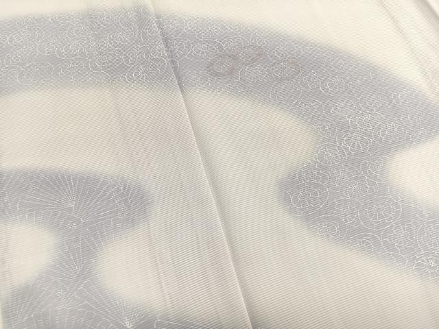 平和屋着物＊夏物　訪問着　絽　刺繍　流水源氏車文　暈し染め　金彩　正絹　逸品　BAAX7276hv