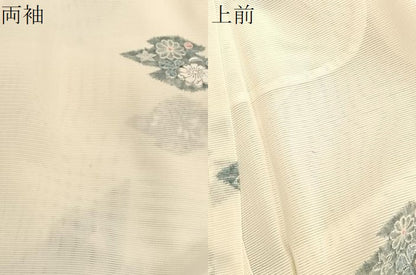 平和屋着物＊夏物　小紋　絽　辻が花　正絹　逸品　BAAX7280hv