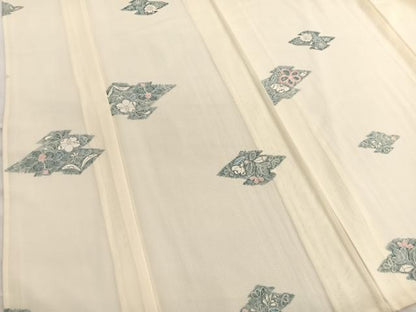 平和屋着物＊夏物　小紋　絽　辻が花　正絹　逸品　BAAX7280hv