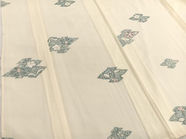 平和屋着物＊夏物　小紋　絽　辻が花　正絹　逸品　BAAX7280hv
