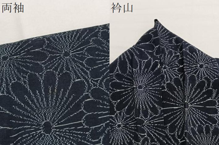 平和屋着物＊夏物　紗紬　花づくし　正絹　逸品　BAAX7286hv
