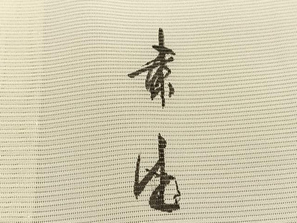 平和屋着物＊夏物　訪問着　絽　作家物　手描き　朝顔　正絹　逸品　BAAX7291hv