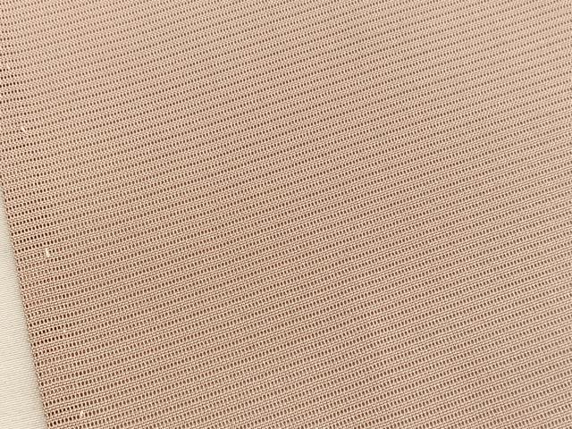 平和屋着物＊夏物　小紋　絽　枝花文　正絹　逸品　BAAX7295hv