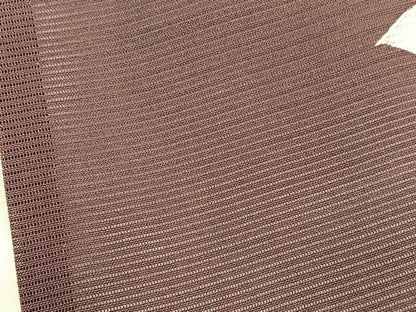 平和屋着物＊夏物　訪問着　絽　色紙有職楓文　銀彩　正絹　逸品　BAAX7299hv