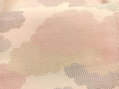 平和屋着物＊夏物　紗紬　瑞雲　正絹　逸品　BAAX7306hv