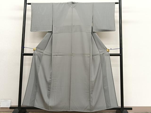 平和屋着物＊夏物　色無地　絽　灰汁色　ほていや扱い　正絹　逸品　未使用　BAAX7310hv