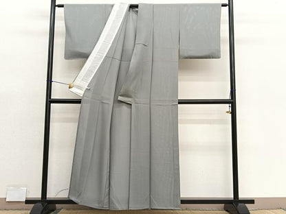 平和屋着物＊夏物　色無地　絽　灰汁色　ほていや扱い　正絹　逸品　未使用　BAAX7310hv
