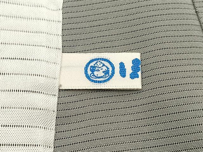 平和屋着物＊夏物　色無地　絽　灰汁色　ほていや扱い　正絹　逸品　未使用　BAAX7310hv