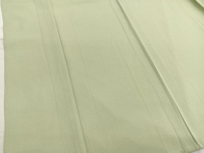 平和屋着物＊夏物　色無地　絽　女郎花色　正絹　逸品　BAAX7311hv