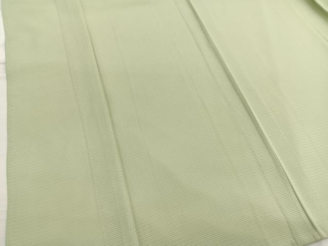 平和屋着物＊夏物　色無地　絽　女郎花色　正絹　逸品　BAAX7311hv