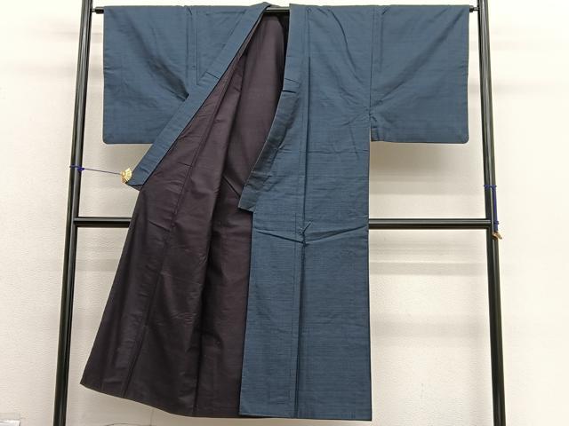 平和屋着物■男性　本場大島紬　アンサンブル　100亀甲　総詰め　正絹　逸品　BAAX7317hv