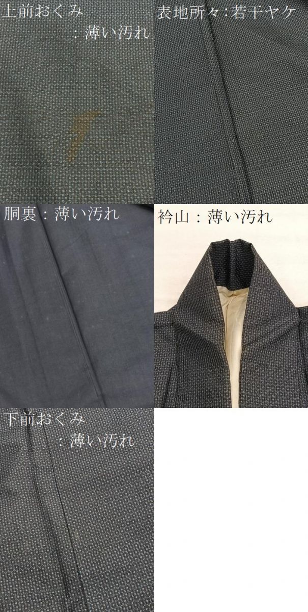 平和屋着物□男性 本場大島紬 100亀甲 正絹 逸品 BAAX7319hv