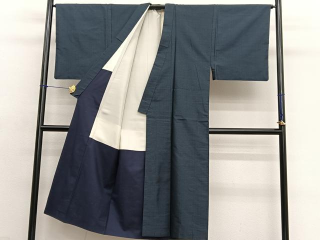 平和屋着物□男性 本場大島紬 100亀甲 正絹 逸品 BAAX7319hv