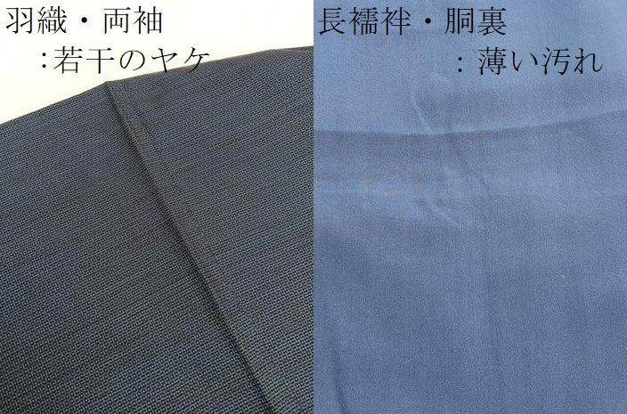 平和屋着物■男性　本場大島紬　アンサンブル　長襦袢（袷）セット　100亀甲　総詰め　正絹　逸品　BAAX7321hv