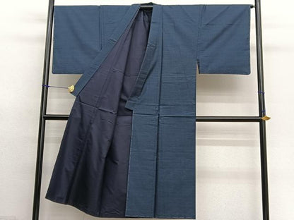 平和屋着物■男性　本場大島紬　アンサンブル　長襦袢（袷）セット　100亀甲　総詰め　正絹　逸品　BAAX7321hv
