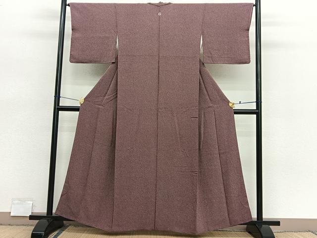 平和屋着物■江戸小紋　鮫小紋柄　正絹　逸品　BAAX7344hv