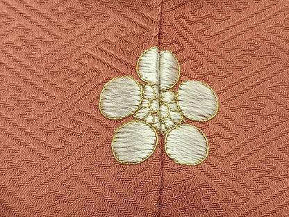 平和屋着物■中国三大刺繍　相良刺繍　色留袖　立波飛鶴文　金彩　正絹　逸品　BAAX7358hv