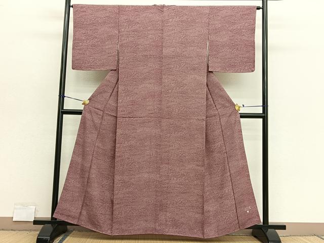 平和屋着物■近里多門作　江戸小紋　有職文様　正絹　逸品　BAAX7386hv